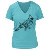 Women's Premium Deep V-Neck T-Shirt Thumbnail
