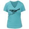 Women's Premium Deep V-Neck T-Shirt Thumbnail