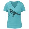 Women's Premium Deep V-Neck T-Shirt Thumbnail