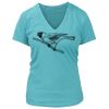 Women's Premium Deep V-Neck T-Shirt Thumbnail