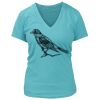 Women's Premium Deep V-Neck T-Shirt Thumbnail