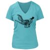 Women's Premium Deep V-Neck T-Shirt Thumbnail