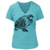 Women's Premium Deep V-Neck T-Shirt Thumbnail