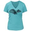 Women's Premium Deep V-Neck T-Shirt Thumbnail