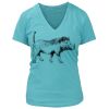 Women's Premium Deep V-Neck T-Shirt Thumbnail