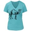 Women's Premium Deep V-Neck T-Shirt Thumbnail