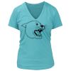 Women's Premium Deep V-Neck T-Shirt Thumbnail