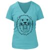 Women's Premium Deep V-Neck T-Shirt Thumbnail