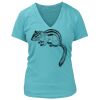 Women's Premium Deep V-Neck T-Shirt Thumbnail