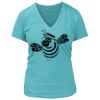 Women's Premium Deep V-Neck T-Shirt Thumbnail