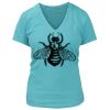 Women's Premium Deep V-Neck T-Shirt Thumbnail