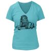 Women's Premium Deep V-Neck T-Shirt Thumbnail