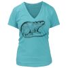 Women's Premium Deep V-Neck T-Shirt Thumbnail