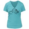 Women's Premium Deep V-Neck T-Shirt Thumbnail