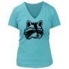 Women's Premium Deep V-Neck T-Shirt Thumbnail