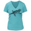 Women's Premium Deep V-Neck T-Shirt Thumbnail