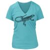 Women's Premium Deep V-Neck T-Shirt Thumbnail