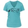 Women's Premium Deep V-Neck T-Shirt Thumbnail