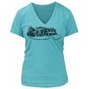 Women's Premium Deep V-Neck T-Shirt Thumbnail