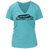 Women's Premium Deep V-Neck T-Shirt Thumbnail