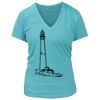 Women's Premium Deep V-Neck T-Shirt Thumbnail