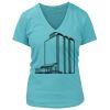 Women's Premium Deep V-Neck T-Shirt Thumbnail