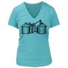 Women's Premium Deep V-Neck T-Shirt Thumbnail