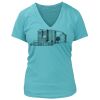 Women's Premium Deep V-Neck T-Shirt Thumbnail