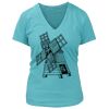 Women's Premium Deep V-Neck T-Shirt Thumbnail