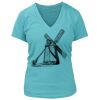 Women's Premium Deep V-Neck T-Shirt Thumbnail