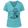 Women's Premium Deep V-Neck T-Shirt Thumbnail