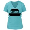 Women's Premium Deep V-Neck T-Shirt Thumbnail