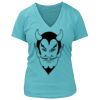 Women's Premium Deep V-Neck T-Shirt Thumbnail