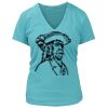 Women's Premium Deep V-Neck T-Shirt Thumbnail