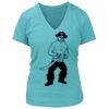 Women's Premium Deep V-Neck T-Shirt Thumbnail