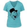 Women's Premium Deep V-Neck T-Shirt Thumbnail