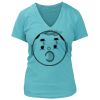 Women's Premium Deep V-Neck T-Shirt Thumbnail