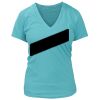 Women's Premium Deep V-Neck T-Shirt Thumbnail