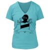 Women's Premium Deep V-Neck T-Shirt Thumbnail