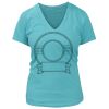 Women's Premium Deep V-Neck T-Shirt Thumbnail