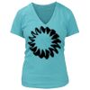 Women's Premium Deep V-Neck T-Shirt Thumbnail