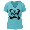 Women's Premium Deep V-Neck T-Shirt Thumbnail