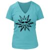 Women's Premium Deep V-Neck T-Shirt Thumbnail