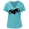 Women's Premium Deep V-Neck T-Shirt Thumbnail