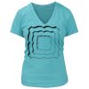 Women's Premium Deep V-Neck T-Shirt Thumbnail