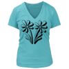 Women's Premium Deep V-Neck T-Shirt Thumbnail