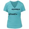 Women's Premium Deep V-Neck T-Shirt Thumbnail
