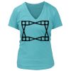 Women's Premium Deep V-Neck T-Shirt Thumbnail