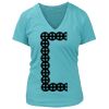 Women's Premium Deep V-Neck T-Shirt Thumbnail