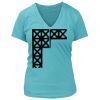 Women's Premium Deep V-Neck T-Shirt Thumbnail